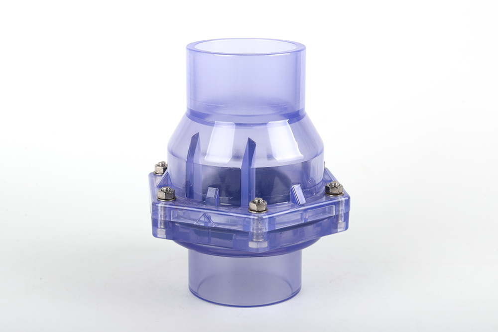 京口透明翻板式止回阀